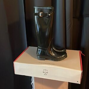 Hunter Black Women's Winter & Rain Boots